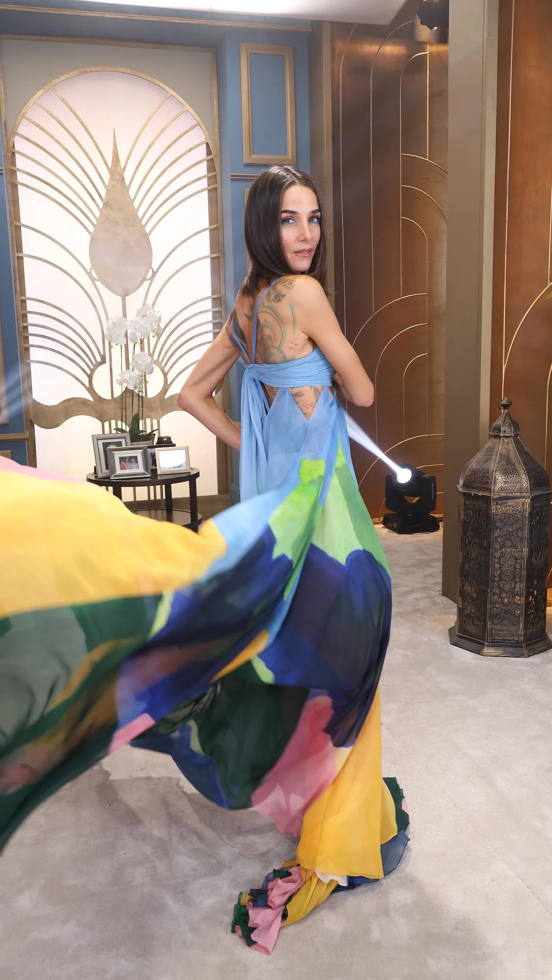 El look de Juana Viale a puro glamour