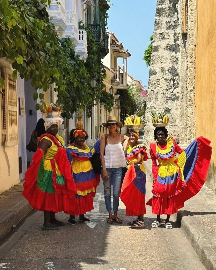 Las fotos de Juliana Awada en Cartagena de Indias