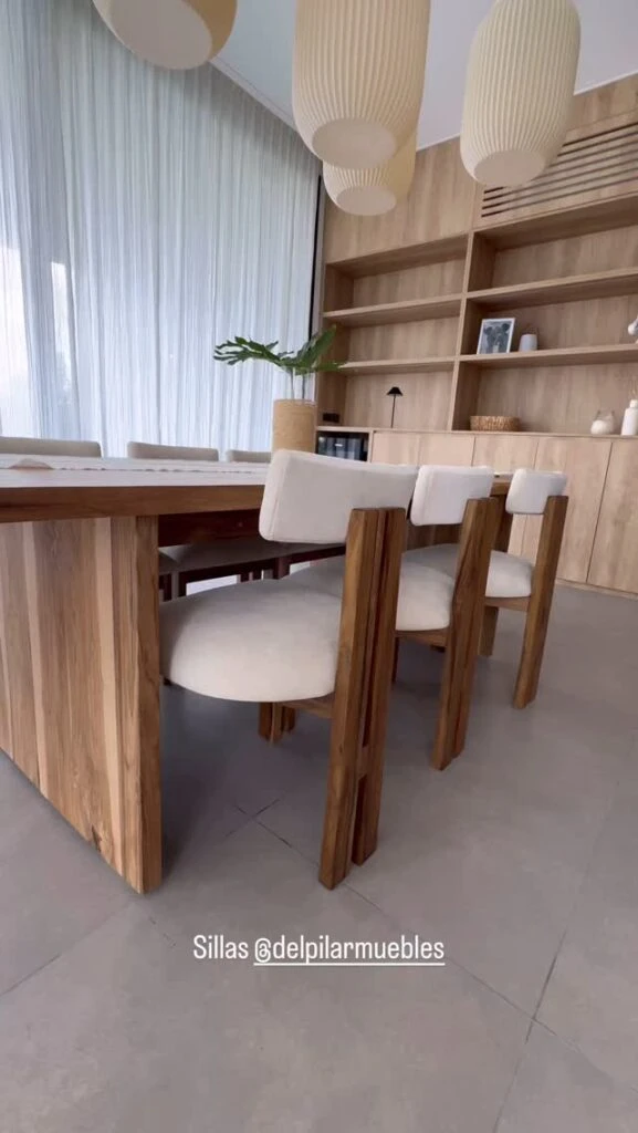 Cande Ruggeri mostró cómo quedó su living comedor