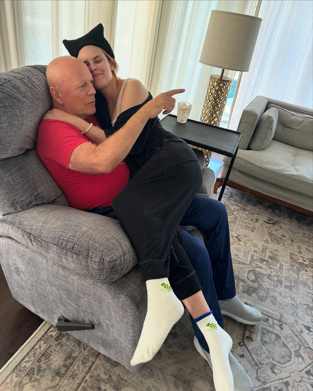 Demi Moore celebró los 70 de Bruce Willis con fotos familiares para el recuerdo