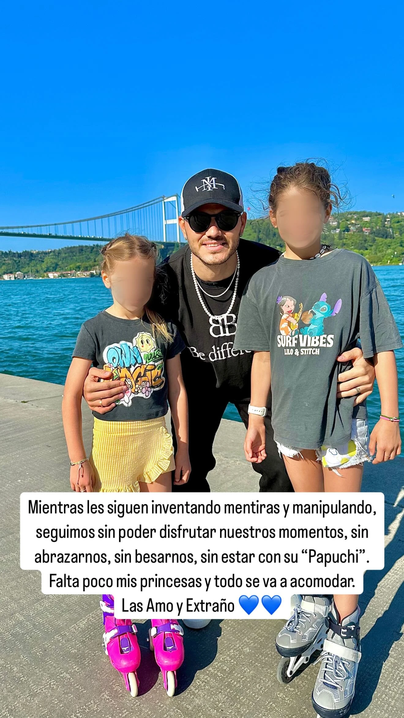 mauro icardi hijas isabella icardi francesa icardi