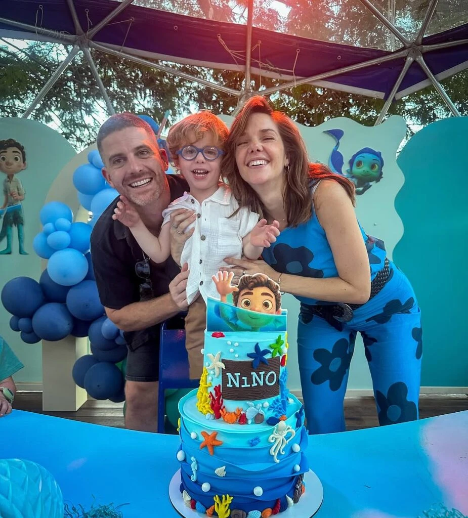 Las fotos del cumpleaños de Valentino, el hijo mayor de Julieta Nair Calvo