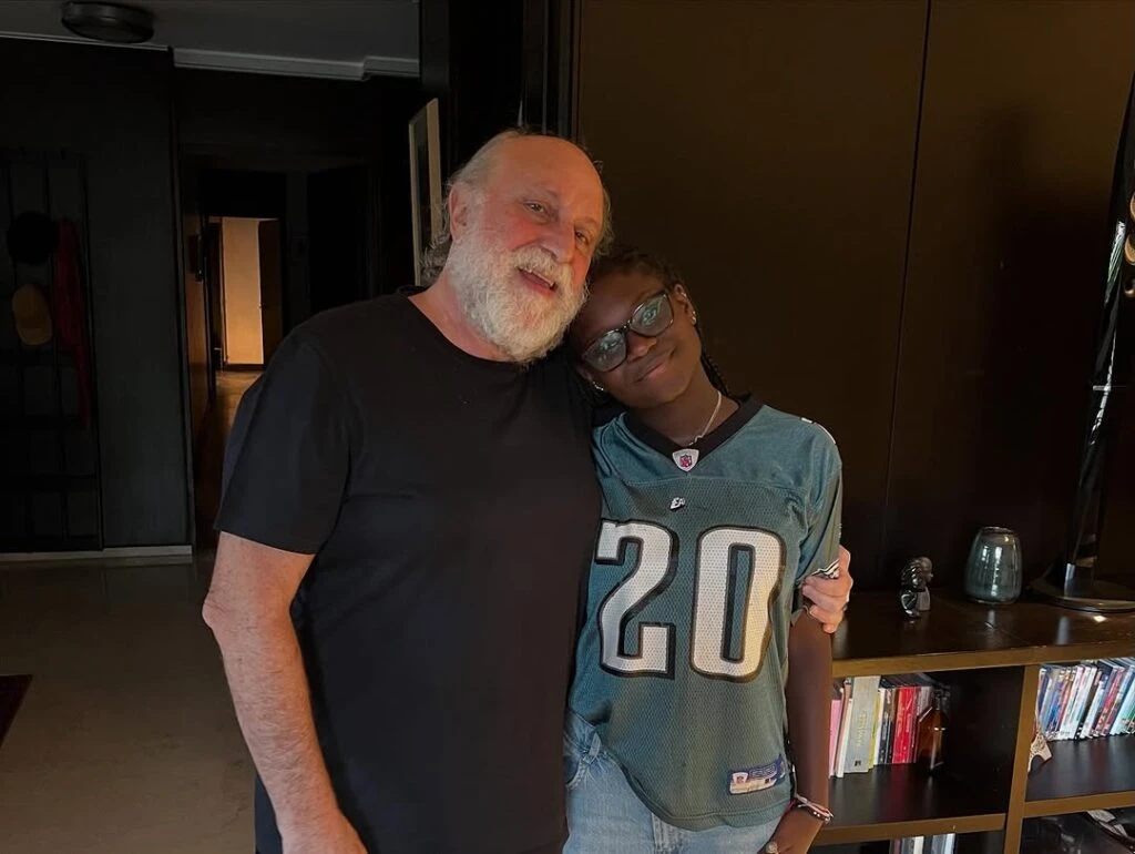 Daniel Grinbank con su hija Any