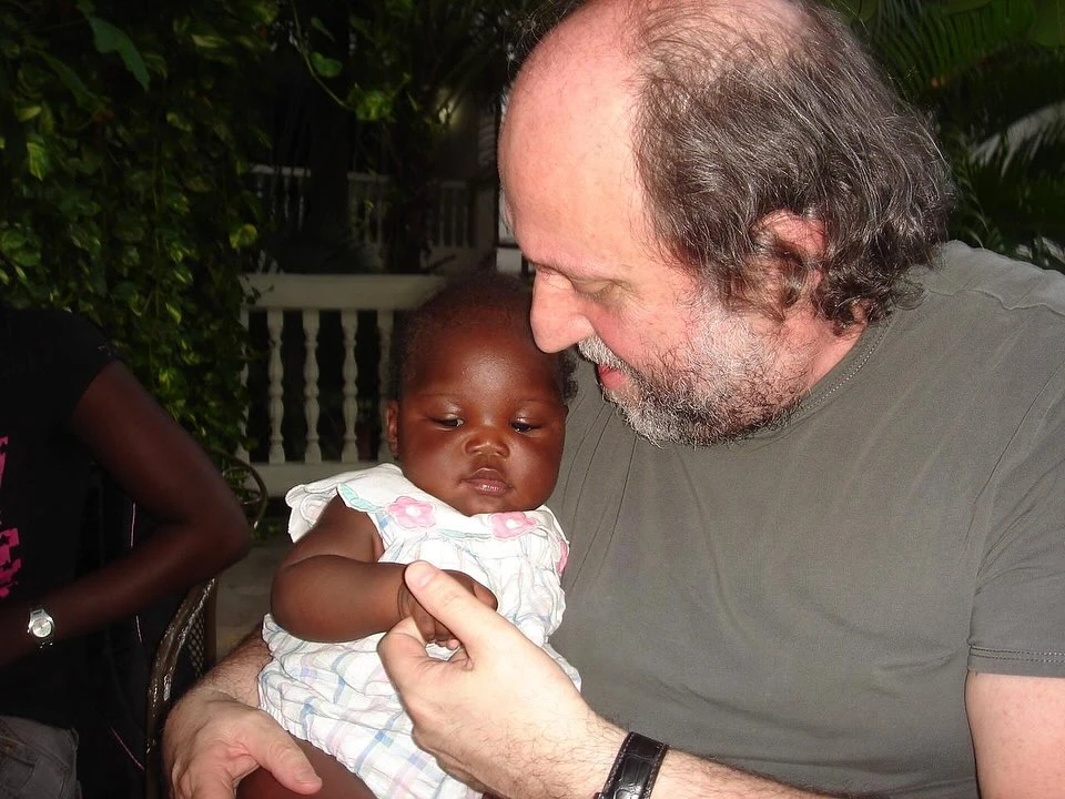 Daniel Grinbank con su hija Any