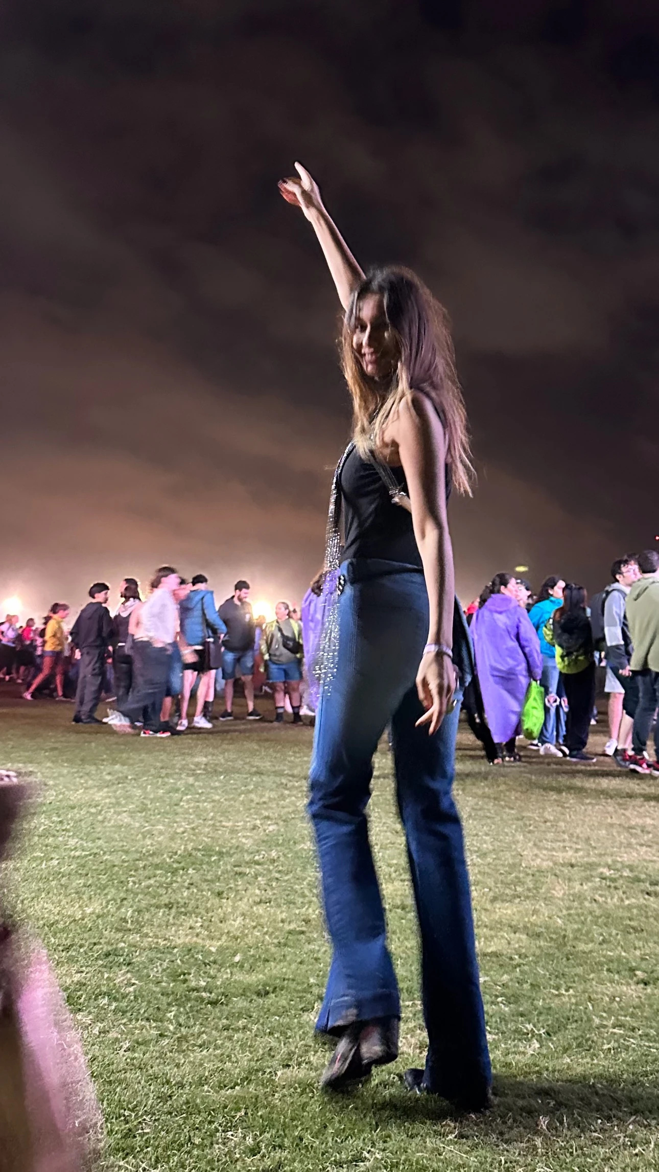 Los looks de Pampita y Ana García Moritán para el tercer día de Lollapalooza