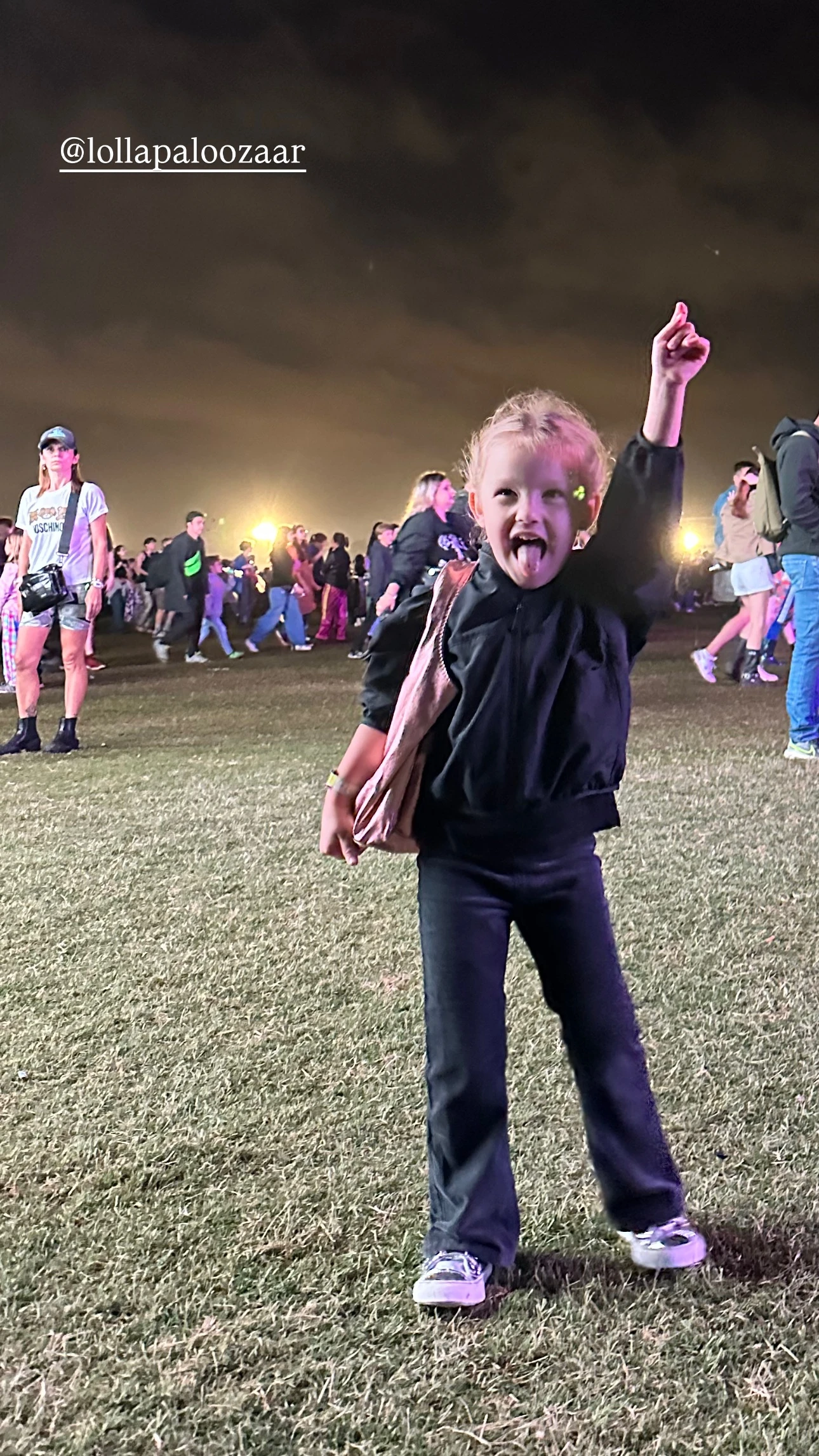 Los looks de Pampita y Ana García Moritán para el tercer día de Lollapalooza