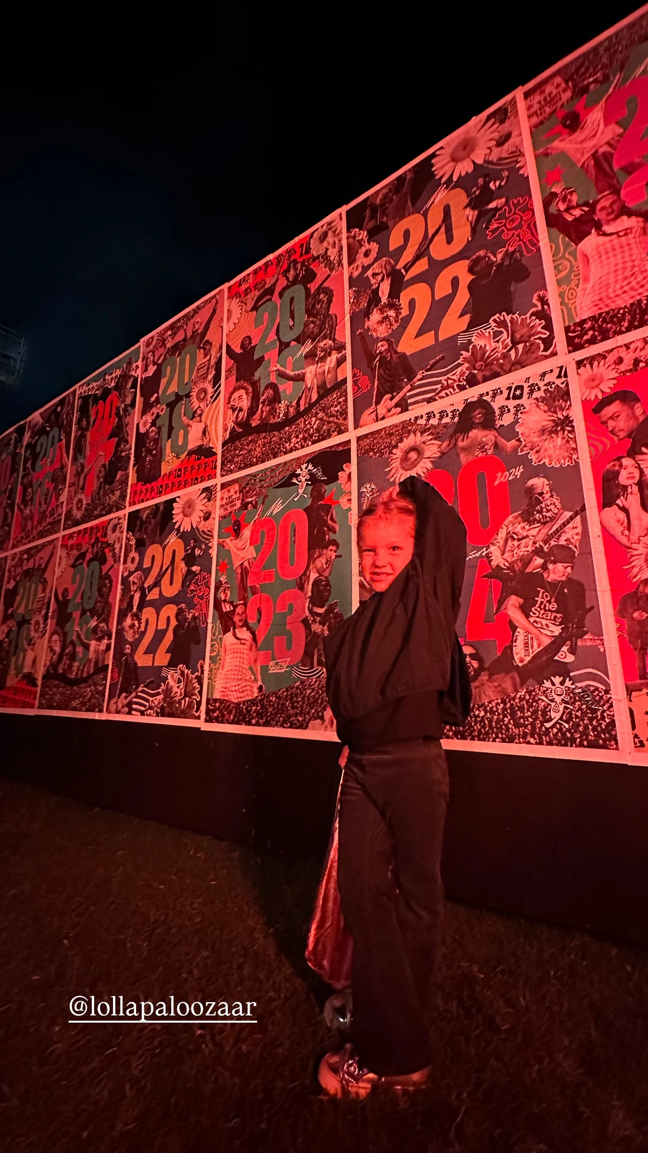 Los looks de Pampita y Ana García Moritán para el tercer día de Lollapalooza