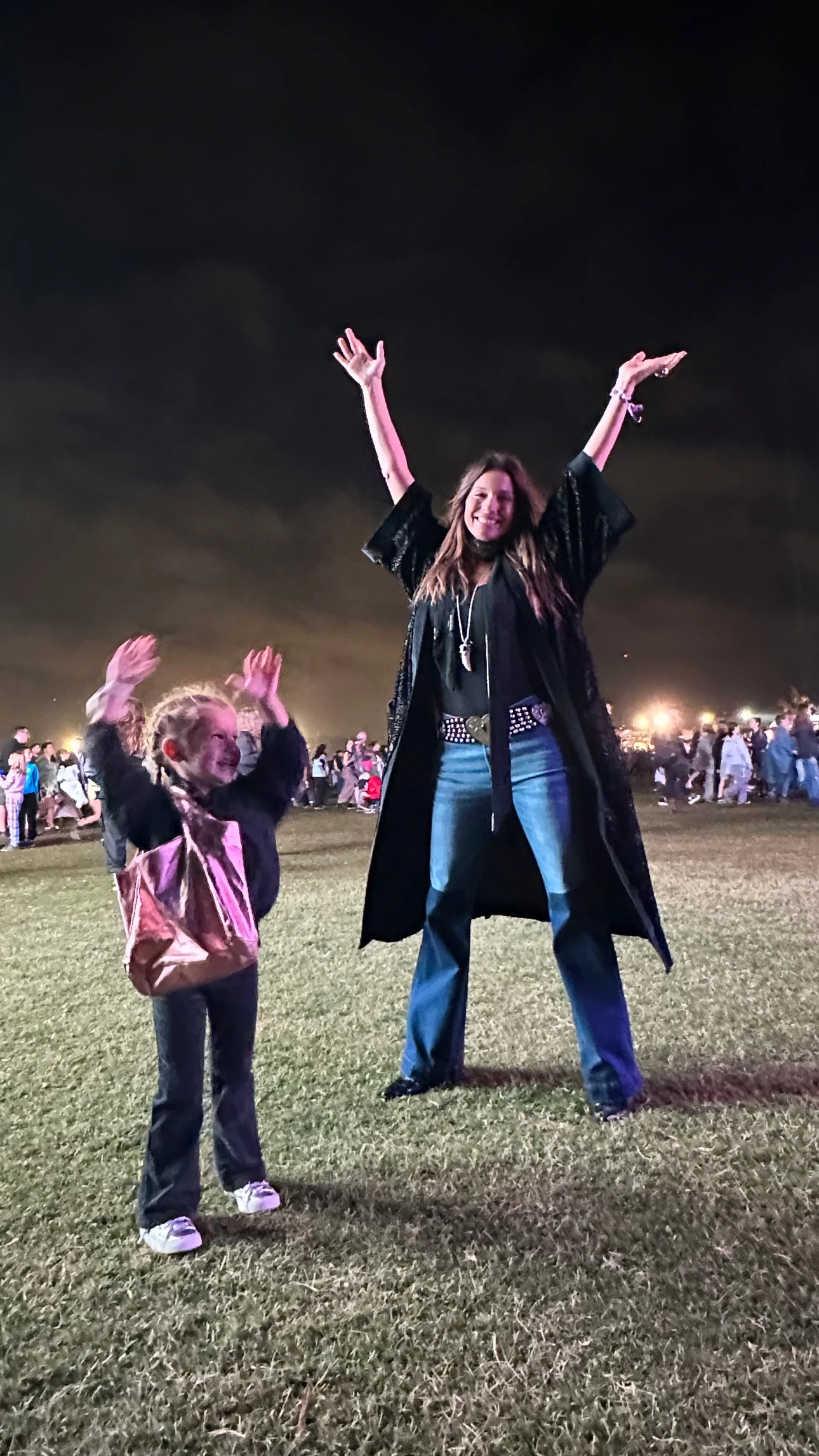 Los looks de Pampita y Ana García Moritán para el tercer día de Lollapalooza