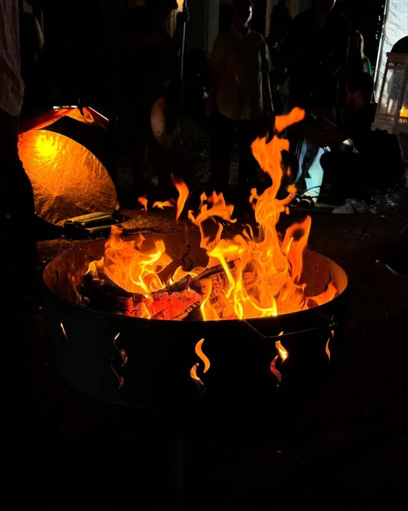 Las fotos que compartió Manu Viale antes de que se confirme su separación. Foto: IG.