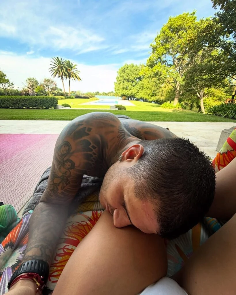 Las nuevas fotos de la China Suárez y Mauro Icardi en la casa de los sueños