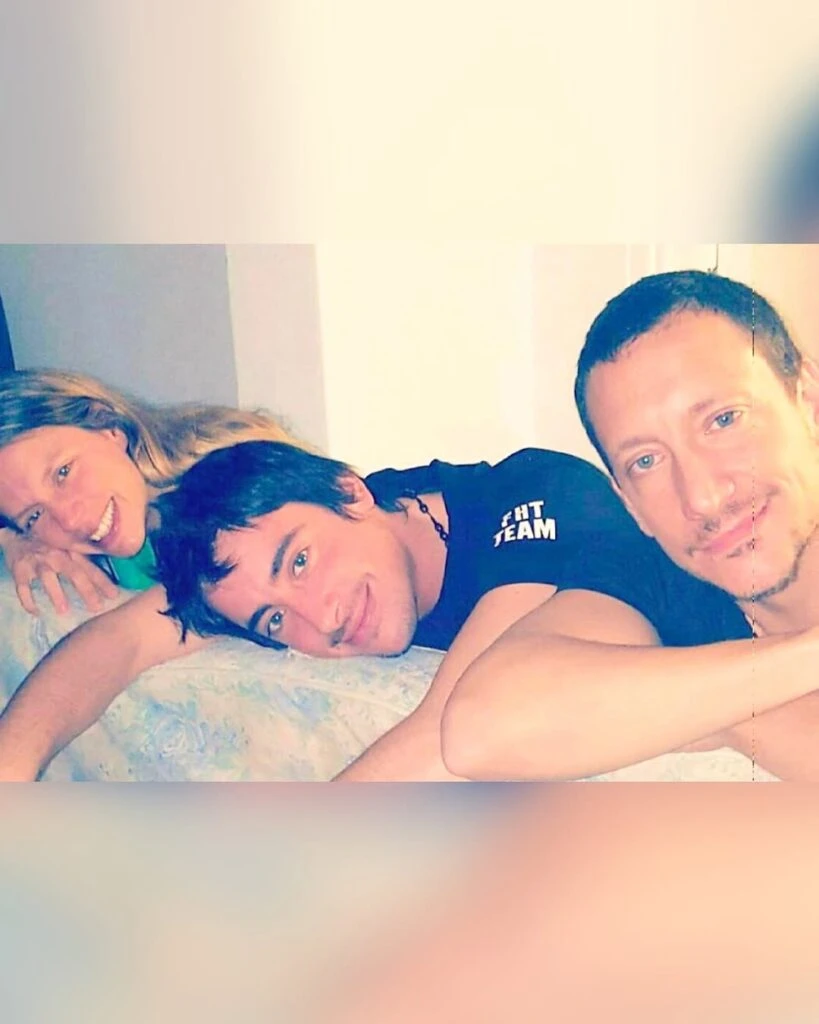 Las fotos que compartió Nico Vázquez por el cumpleaños de su hermano, Santi. Foto: IG.