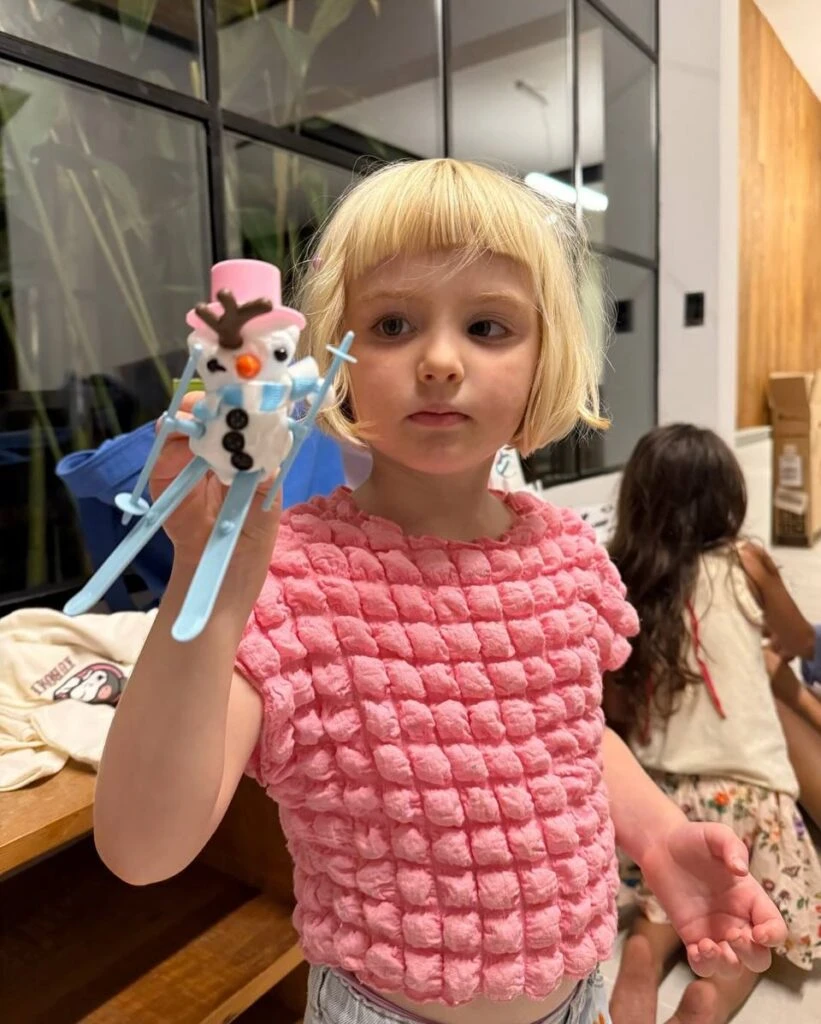 Así está Carmela, la hija de Muni Seligmann.