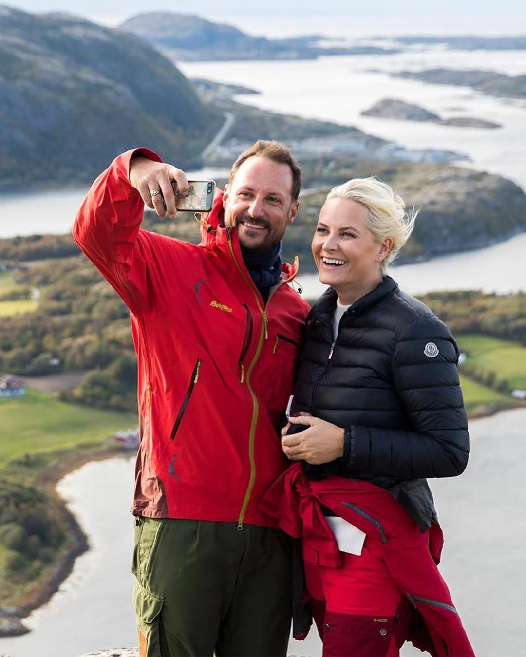 La princesa heredera consorte de Noruega, Mette-Marit