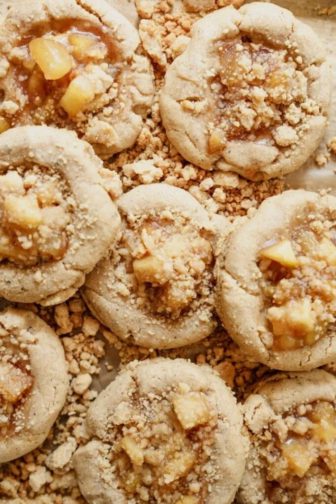 Apple crumble cookies: una receta ideal para tus meriendas