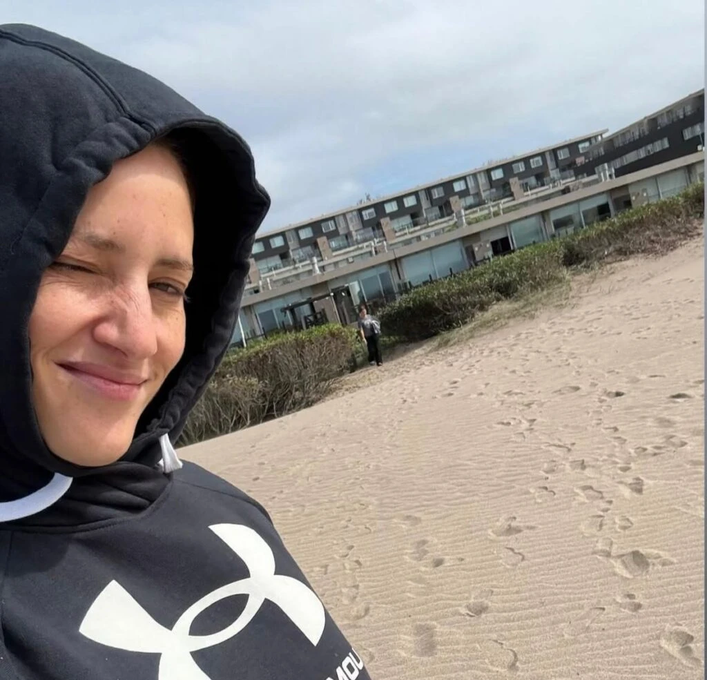 Las fotos de la escapada familia de Mica Viciconte y Fabián Cubero a Mar de las Pampas