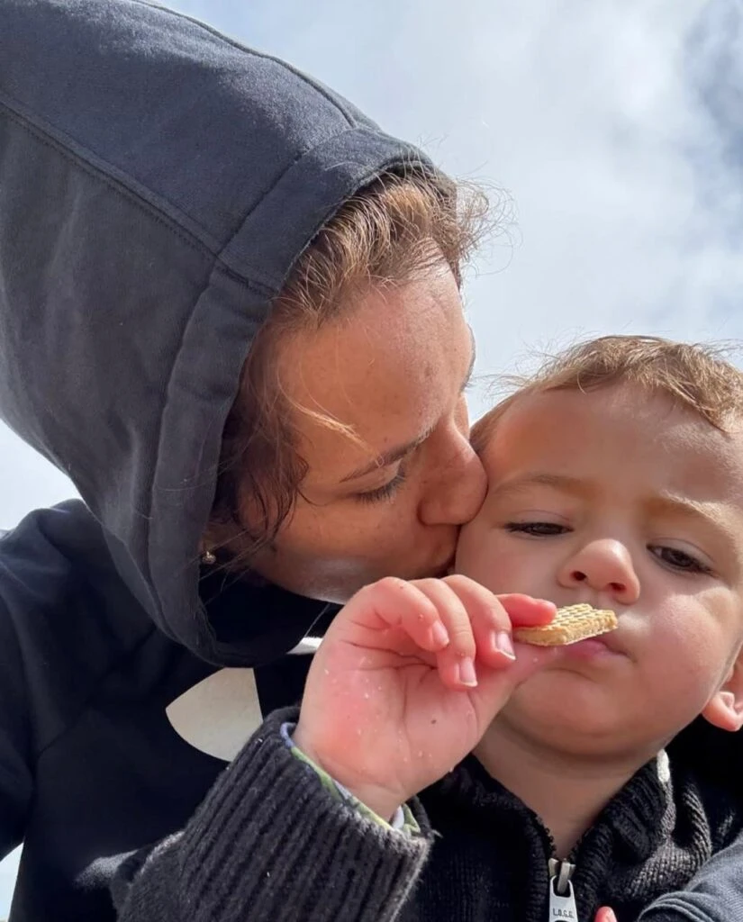 Las fotos de la escapada familia de Mica Viciconte y Fabián Cubero a Mar de las Pampas