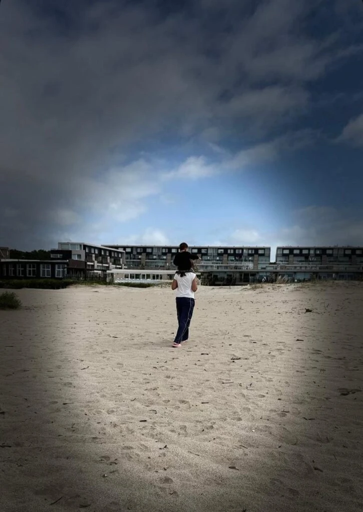 Las fotos de la escapada familia de Mica Viciconte y Fabián Cubero a Mar de las Pampas