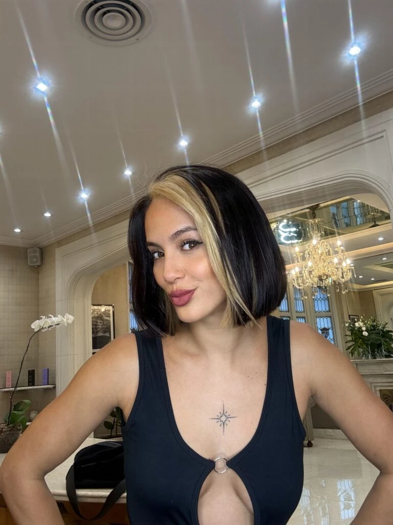 Flor Vigna se animó a cambiar su look