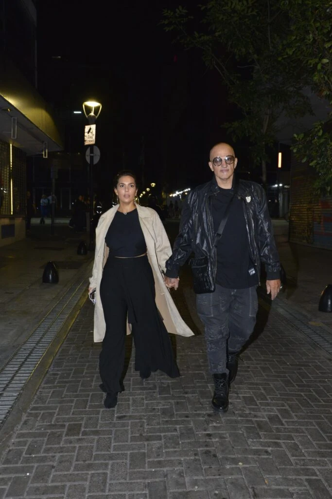 Guillermo Marín y pareja