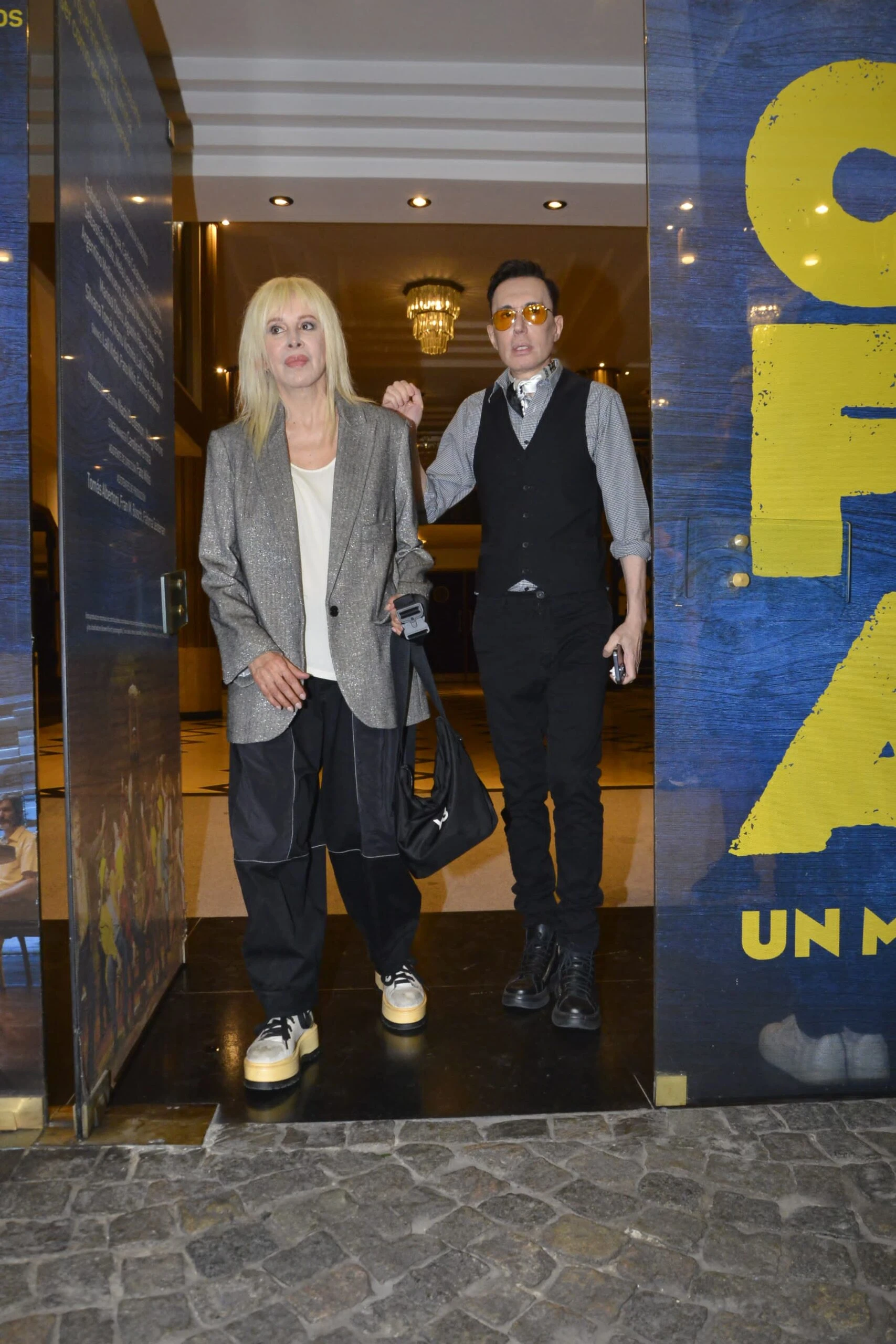 Marcelo Polino y Nacha Guevara.