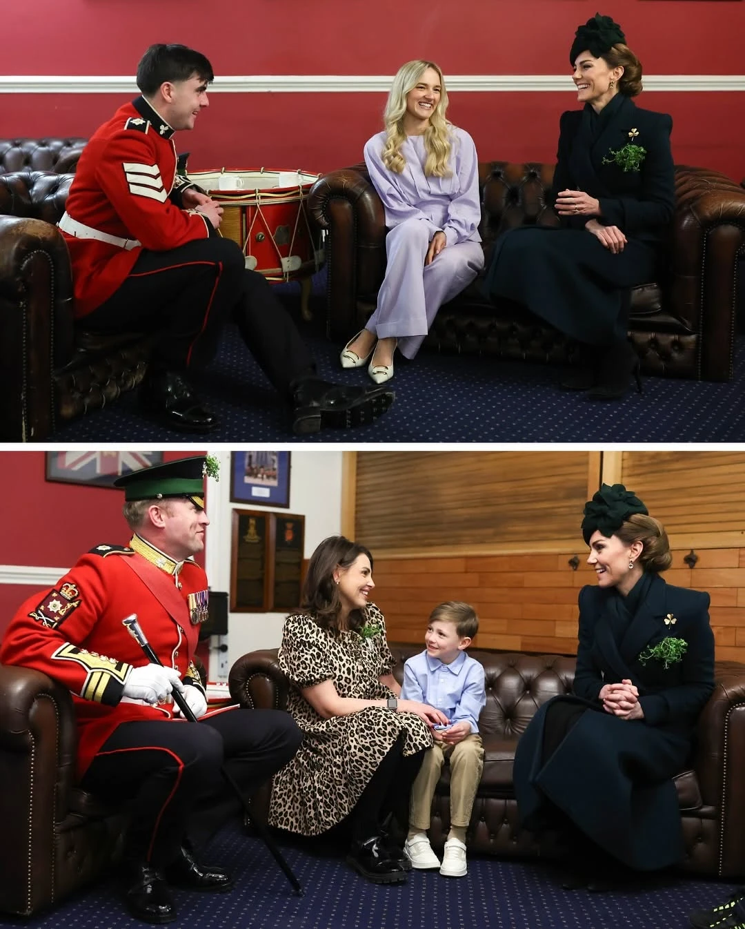 kate middleton en San Patricio 2025