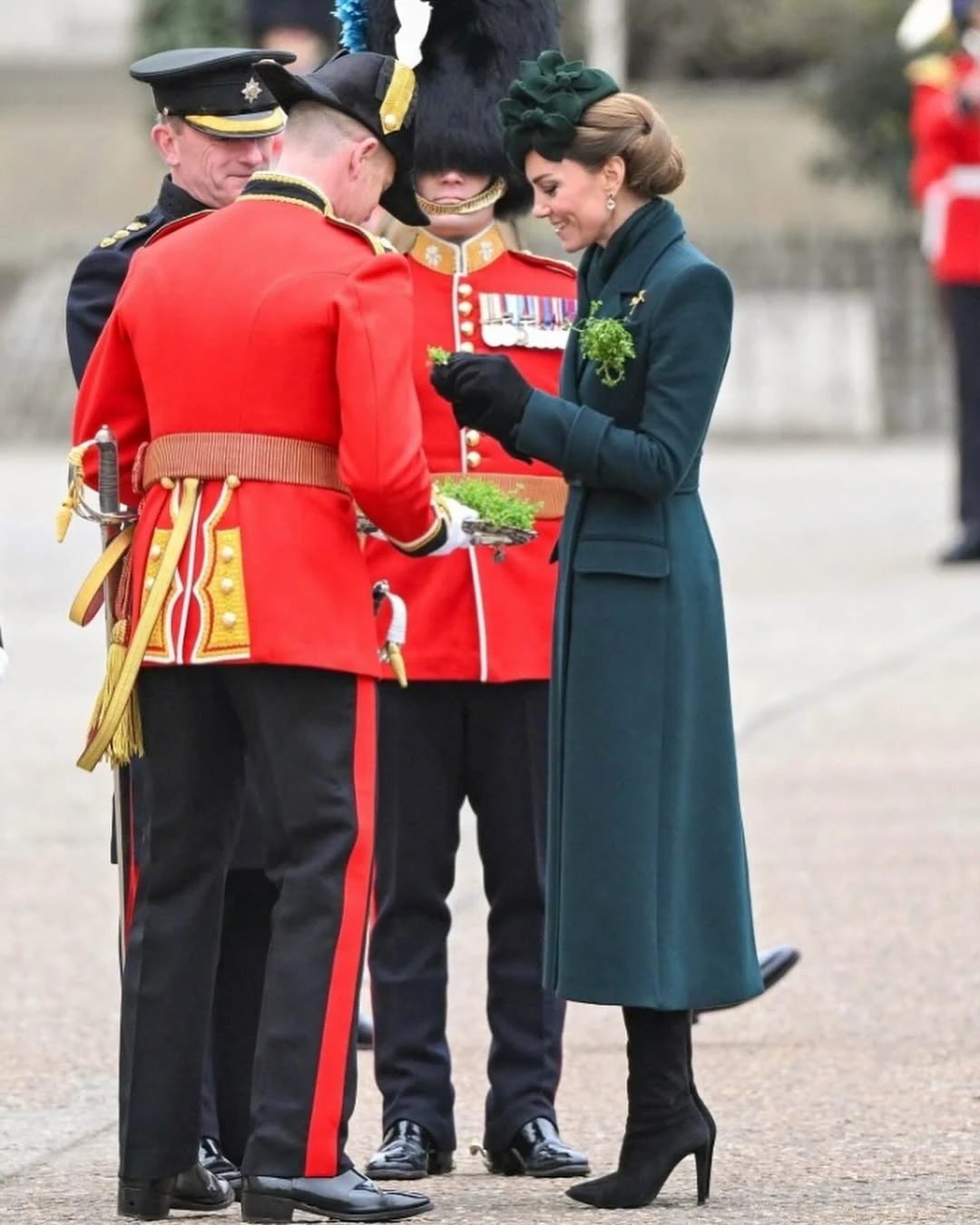 kate middleton en San Patricio 2025