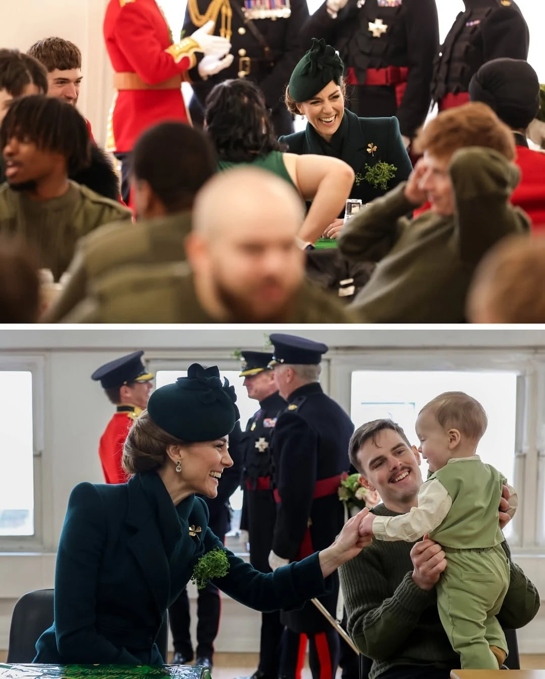 kate middleton en San Patricio 2025