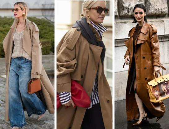 looks con trench 2025