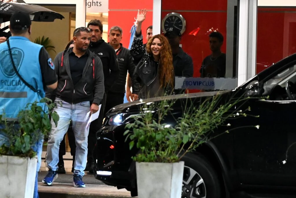 Así fueron los primeros instantes de Shakira en Argentina