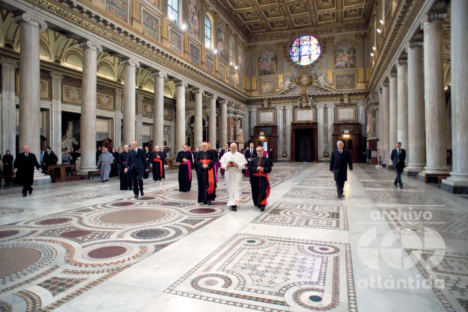 Primeras fotos como Papa