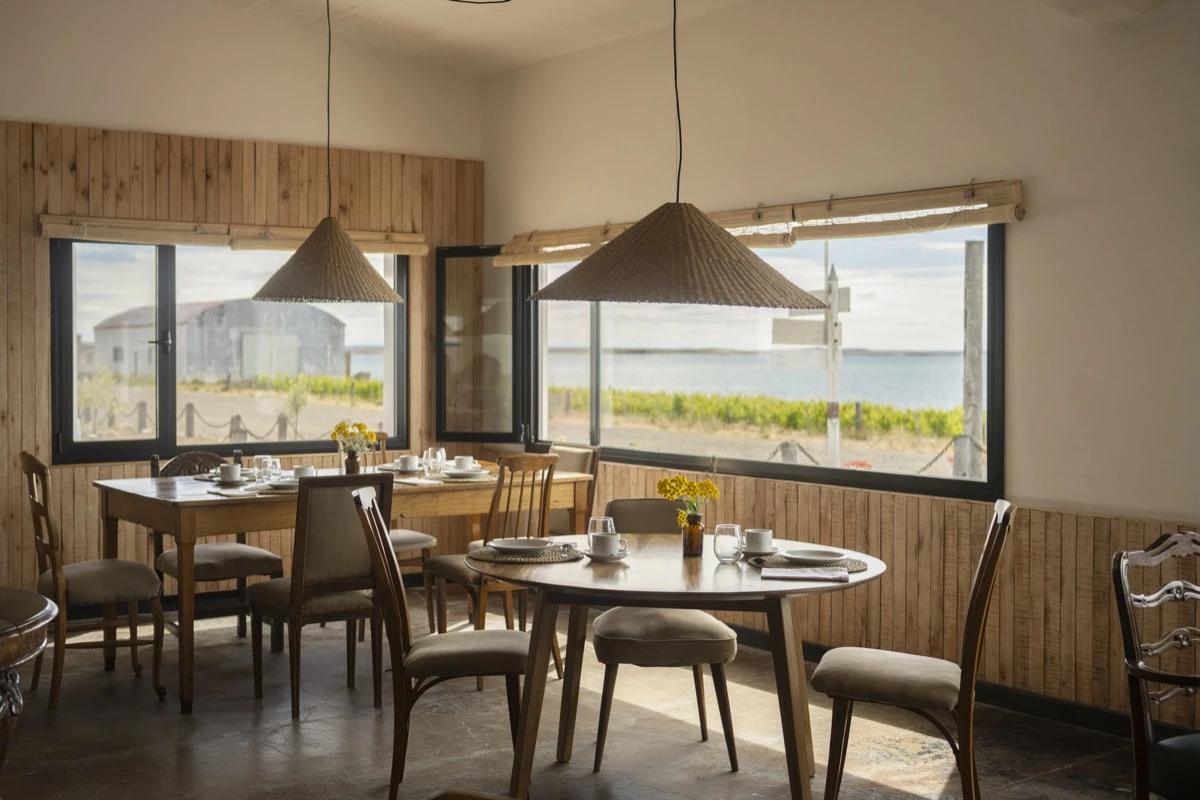 "La Prove", lugar de encuentro en el interior de Bahía Bustamante. 