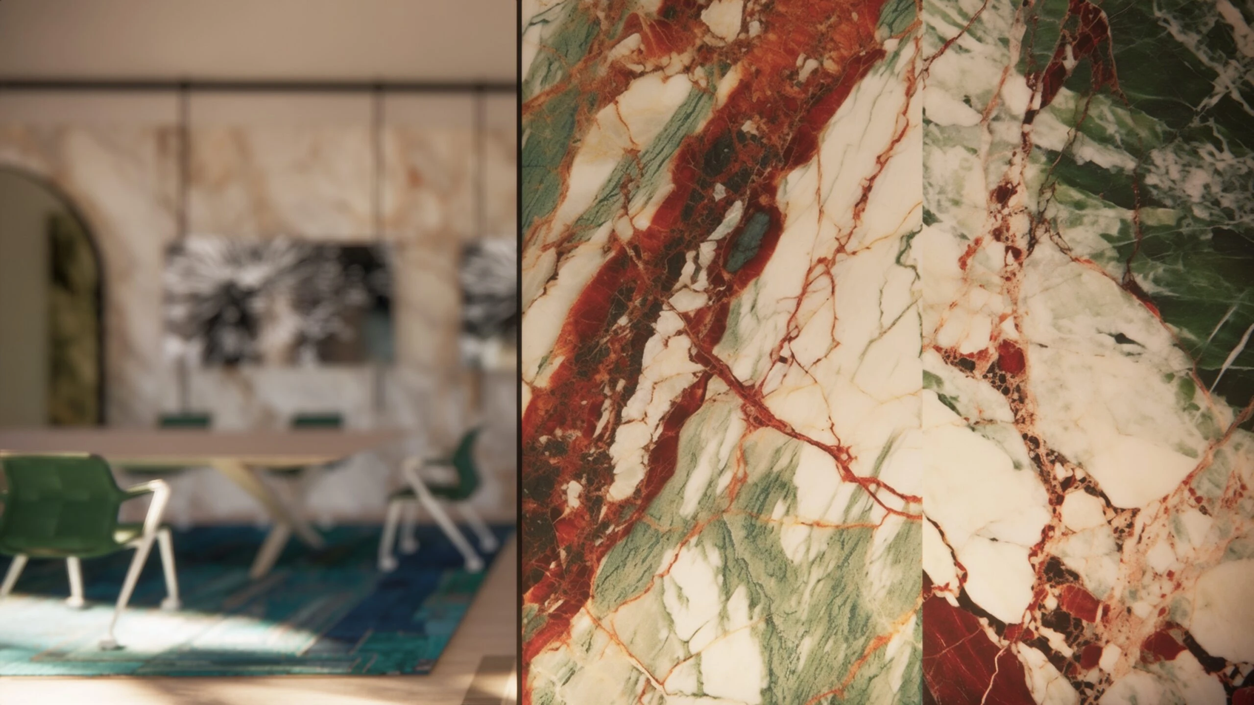 La revolución del mármol está sucediendo de la mano del diseño italiano y aplicando la tecnología al servicio de la belleza.