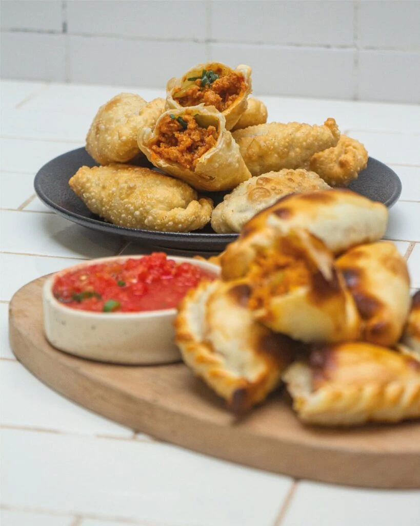 Empanadas vegetarianas de soja