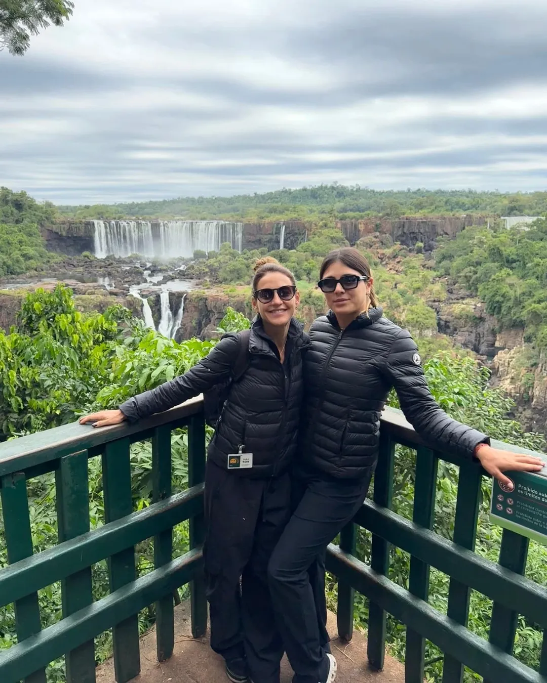 Eleonora Wexler y su hija viajaron a Cataratas