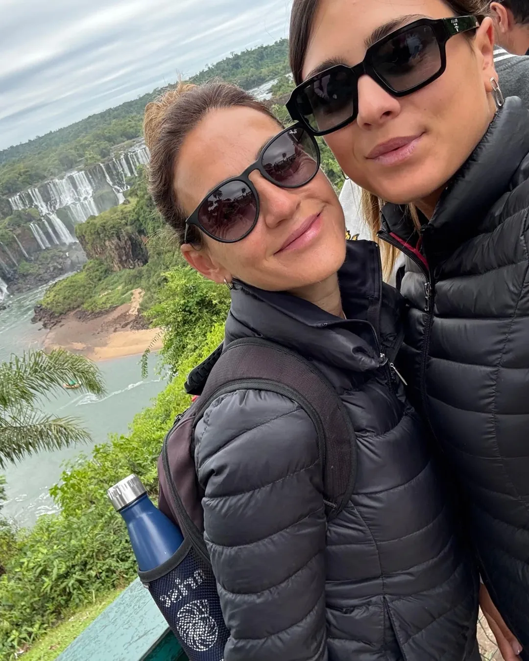 Eleonora Wexler y su hija viajaron a Cataratas
