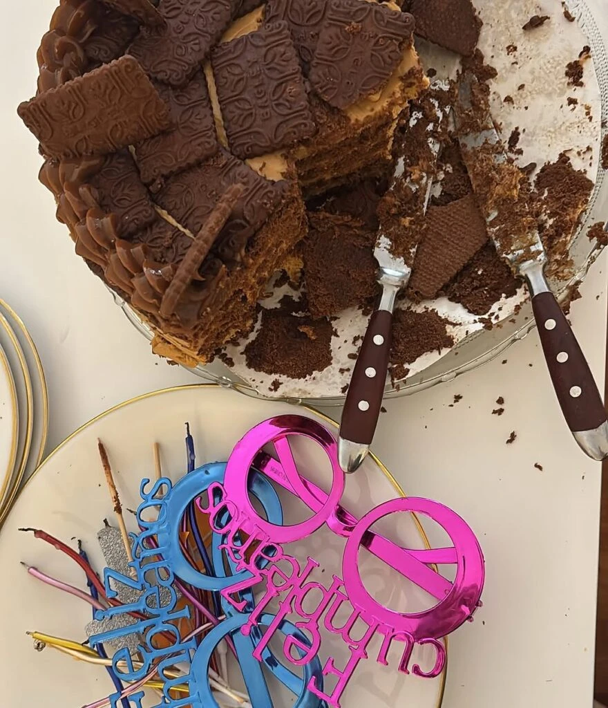 Así fue el festejo de cumpleaños íntimo que Guillermina Valdes organizó para su hijo Lolo Tinelli