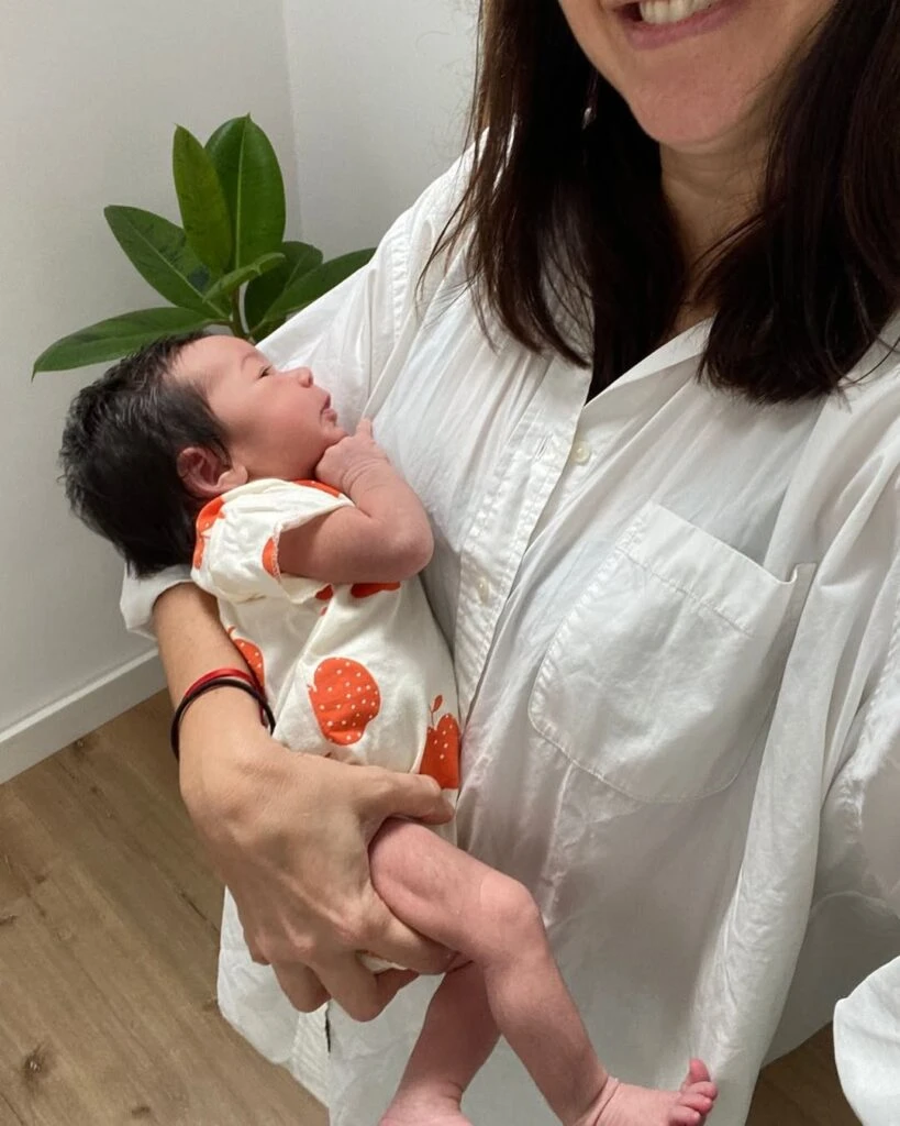 Nació Nina, la segunda hija de Ximena Sáenz