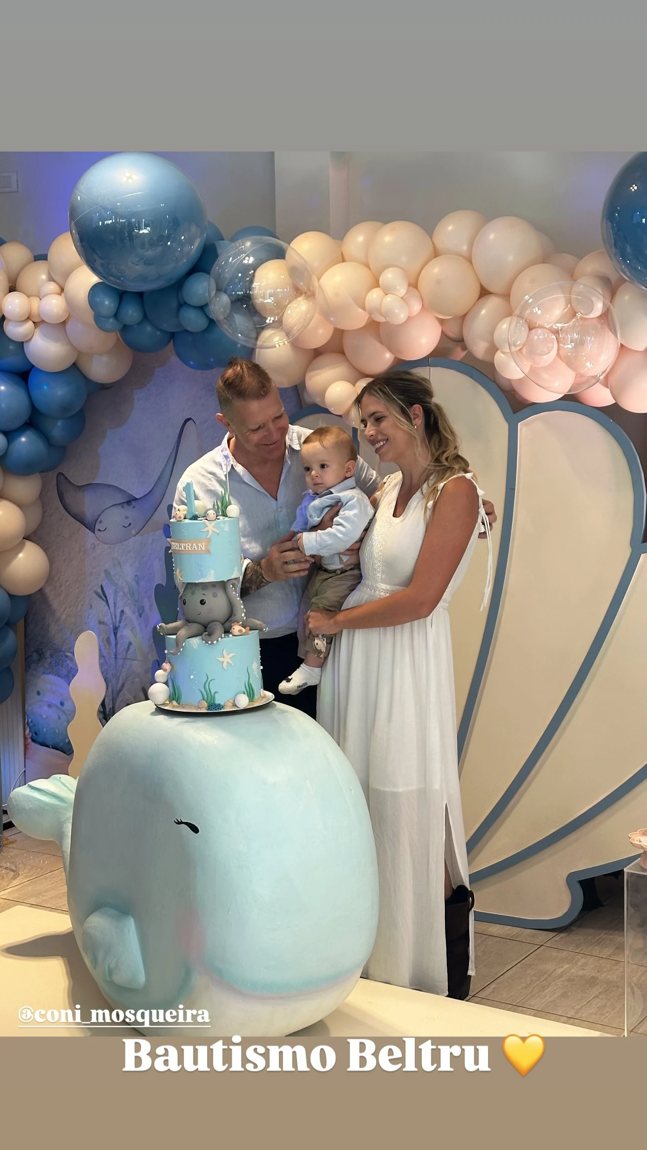 La fiesta soñada de Beltrán, el hijo de Alejandro Fantino y Coni Mosqueira