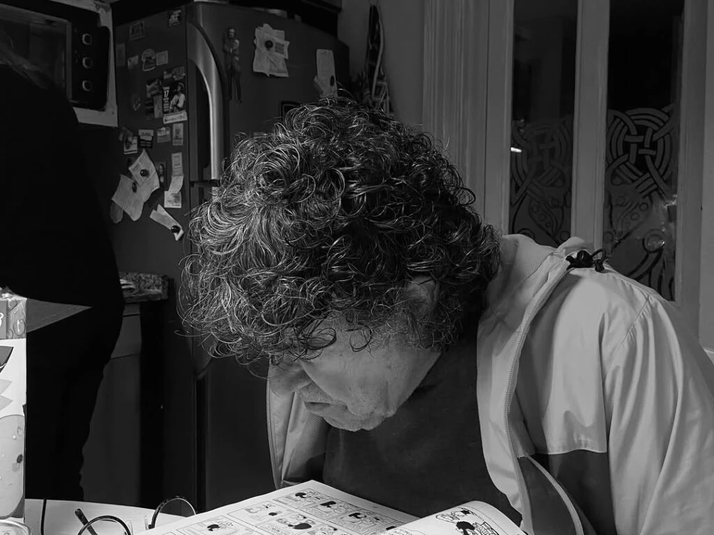 Ámbar de Benedictis sorprendió mostrando fotos de una visita a la casa de su abuelo, el músico Piero