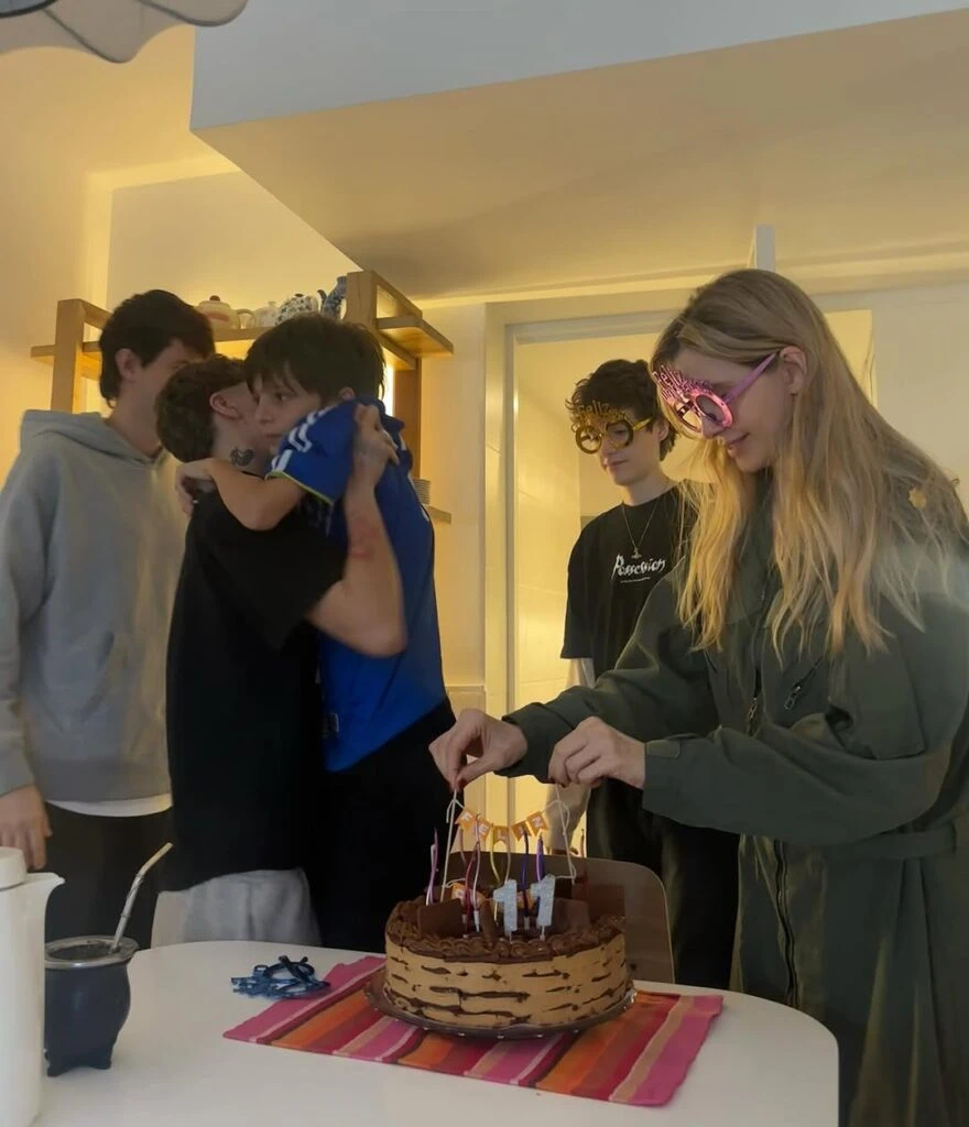 Así fue el festejo de cumpleaños íntimo que Guillermina Valdes organizó para su hijo Lolo Tinelli