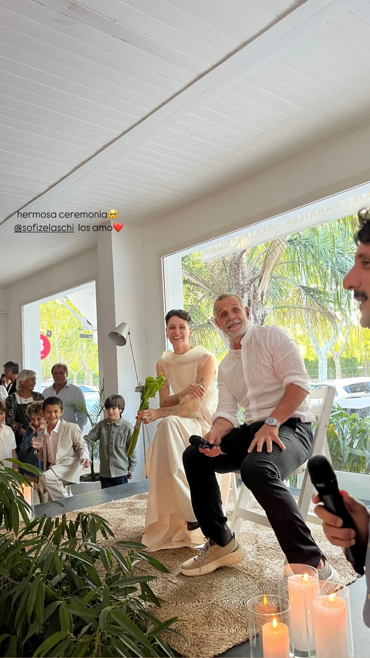 Las fotos del casamiento de Christian Petersen y Sofía Zelaschi