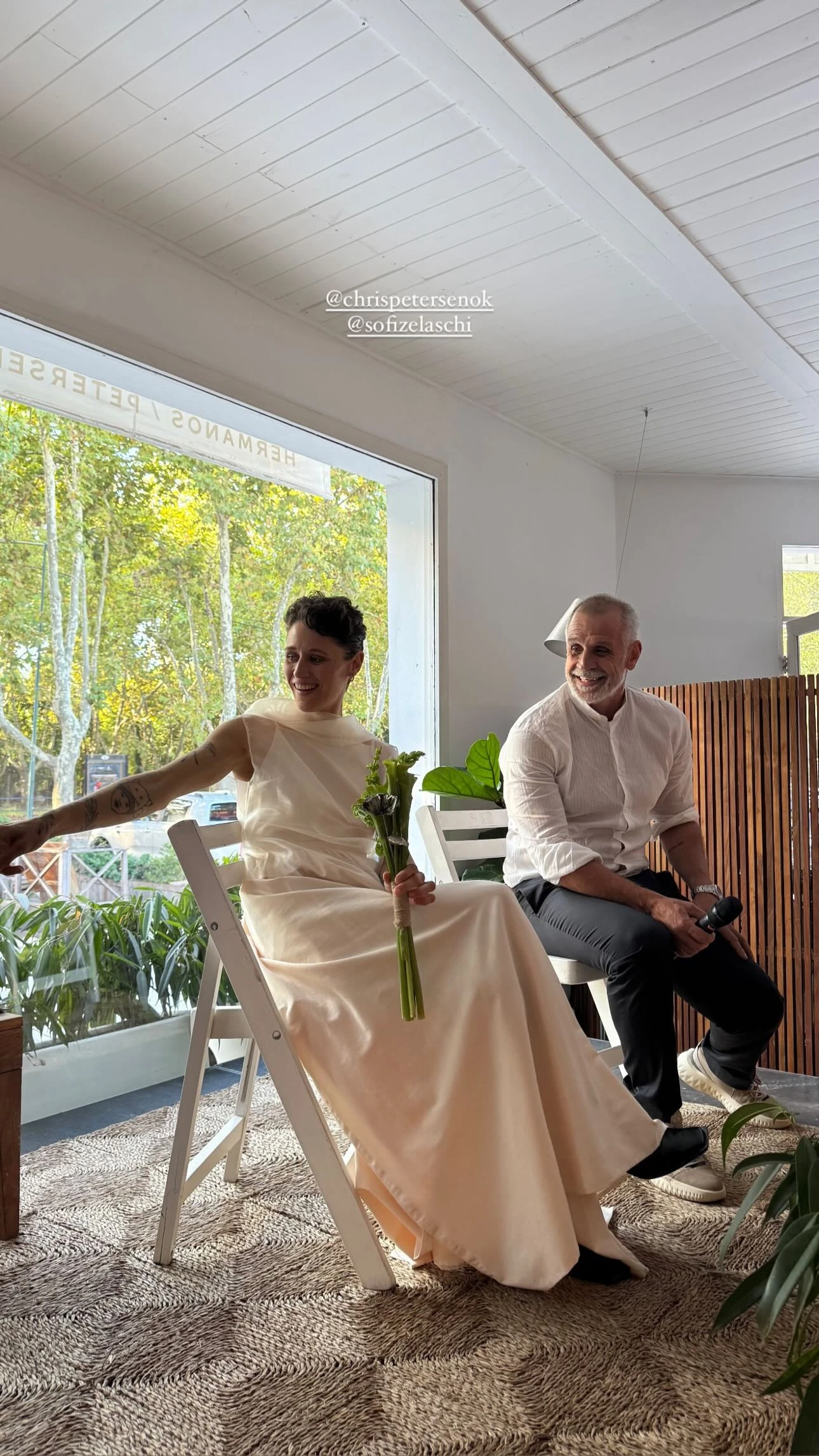 Las fotos del casamiento de Christian Petersen y Sofía Zelaschi