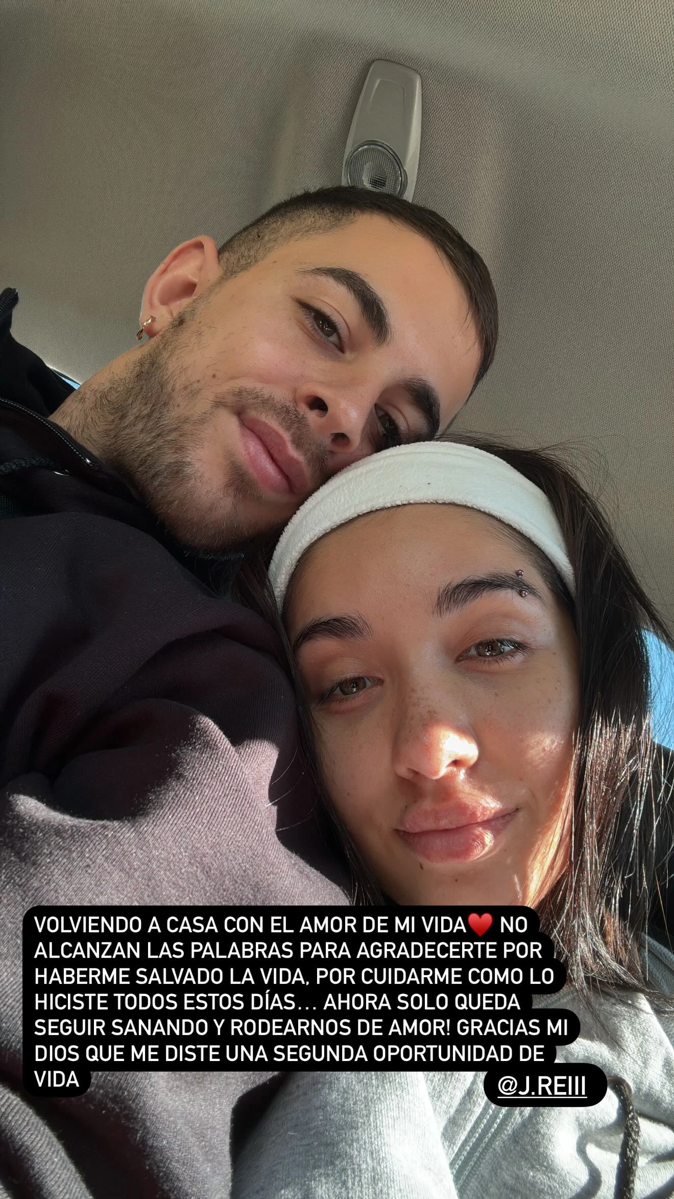 María Becerra reveló que ya salió de alta