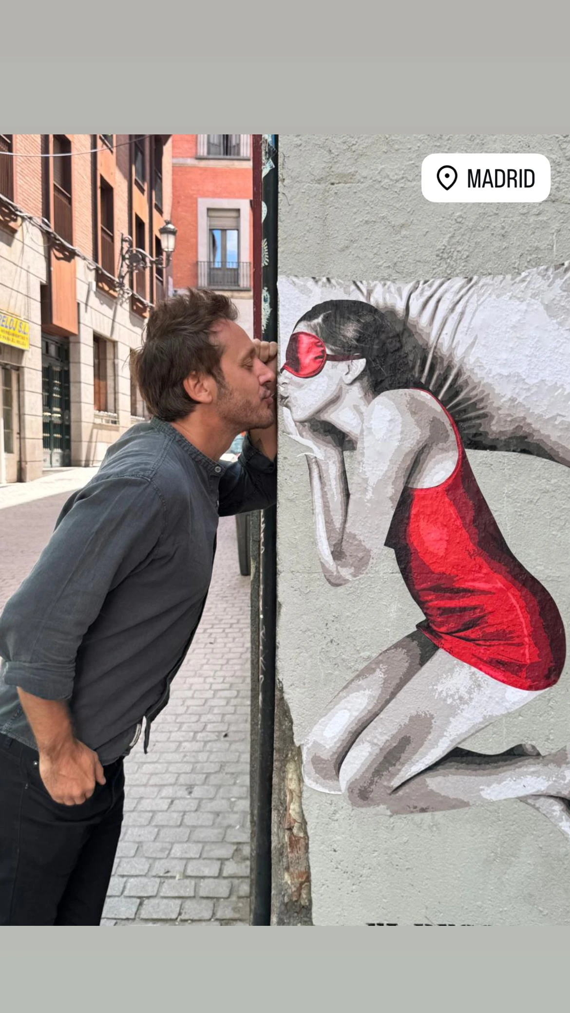 Las fotos de Benjamín Vicuña y Anita Espasandin en Madrid