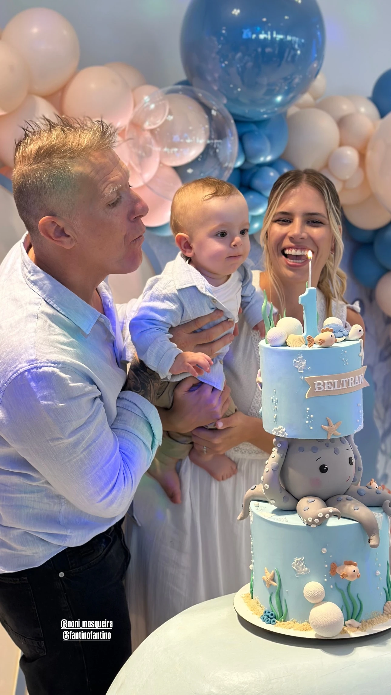 La fiesta soñada de Beltrán, el hijo de Alejandro Fantino y Coni Mosqueira