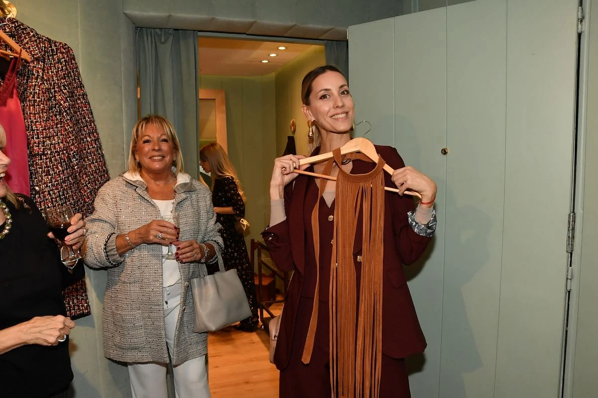 Anita Espasandín en el evento de Laurencio Adot.