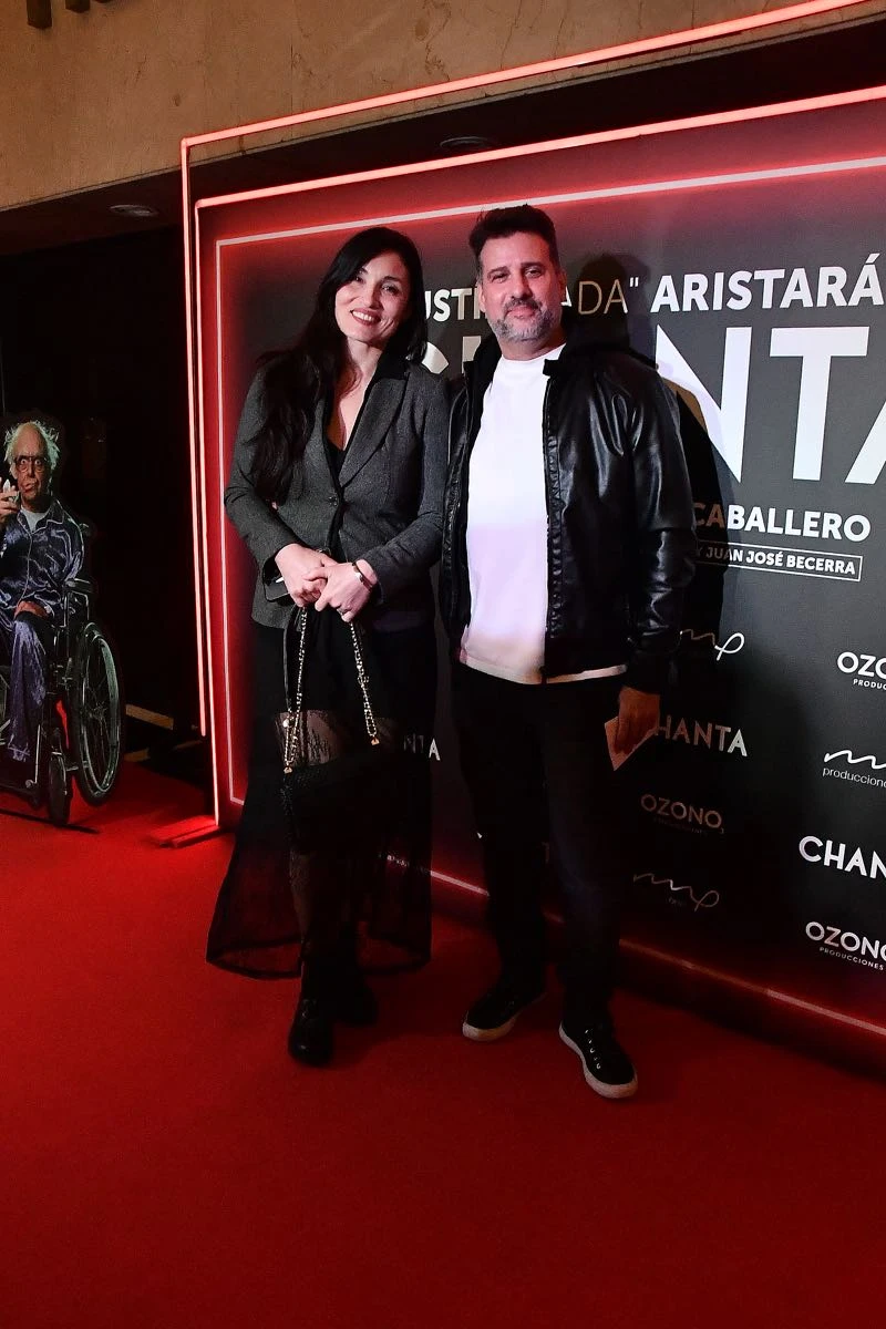 José María Listorti y su mujer Mónica González.