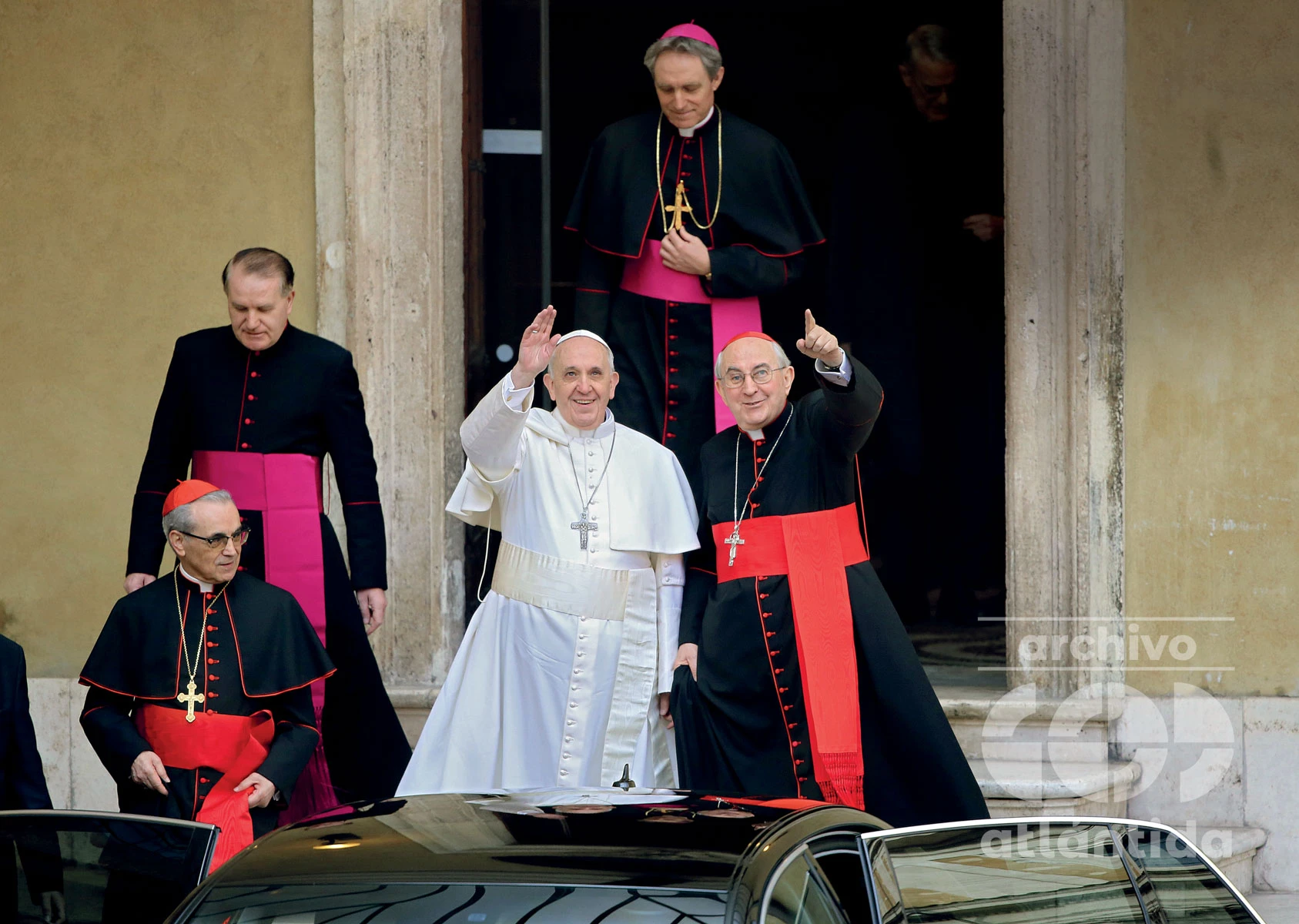 Primeras fotos como Papa