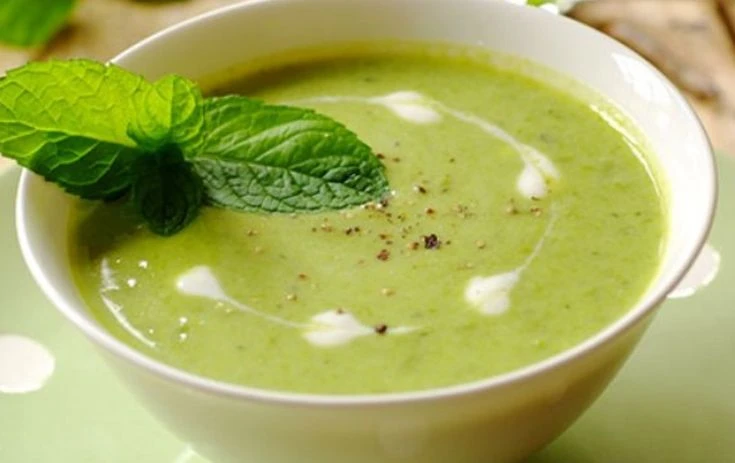 sopa crema de arvejas