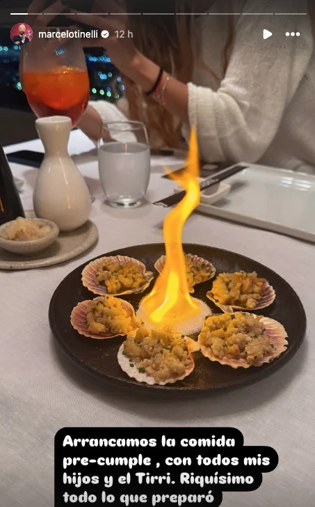 Así festejó su cumpleaños número 65 Marcelo Tinelli: cena íntima junto a sus hijos